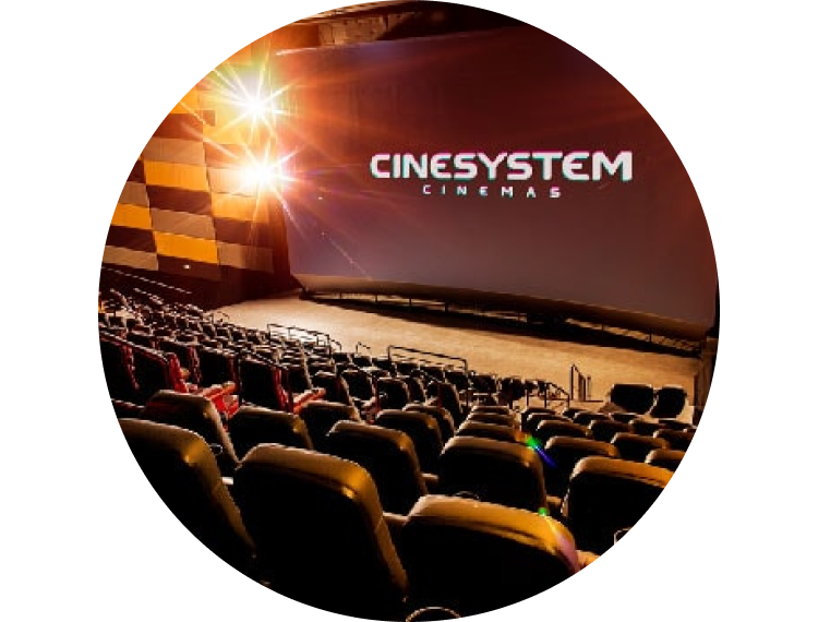 Ingresso de cinema 2D da Cinesystem - Só pontos,  image number 0